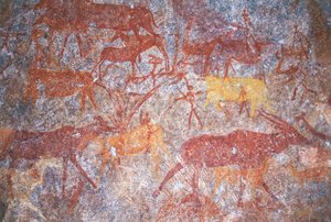 Peintures rupestres d